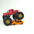 Chevy Monster Truck - SweStudio Tuned miniatyrmodell
