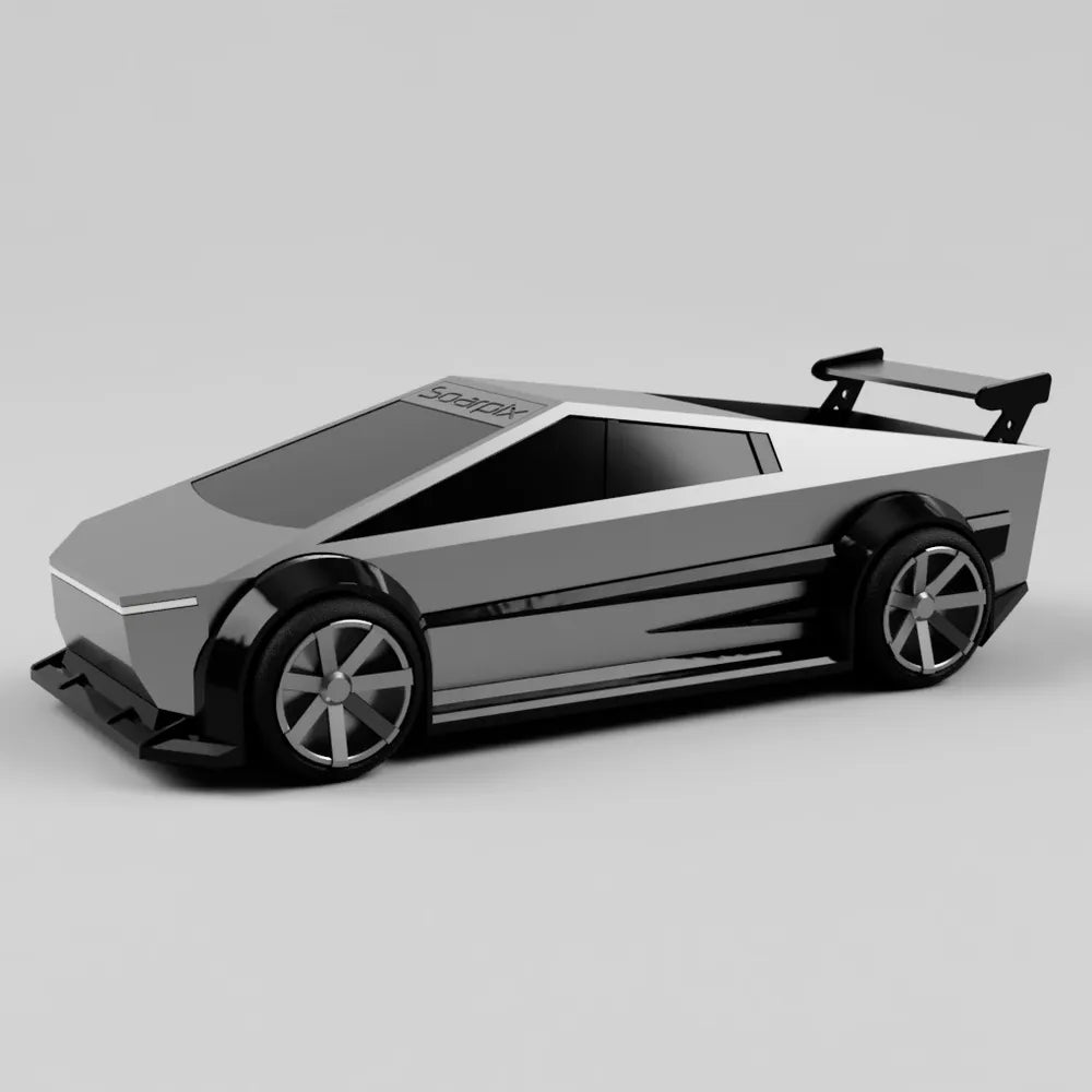 Cybertruck / Cybercar Roadster - SweStudio Tuned miniatyrmodell